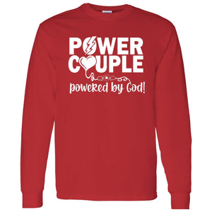 Power Couple Powered by God long sleeve