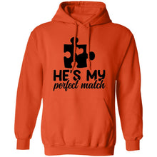 Load image into Gallery viewer, He&#39;s My Perfect Match Hoodie
