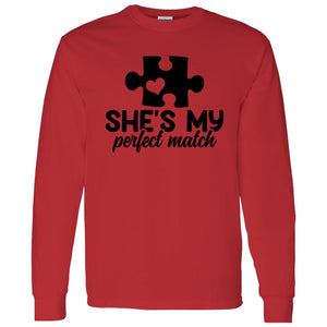 She's My Perfect Match Long sleeve