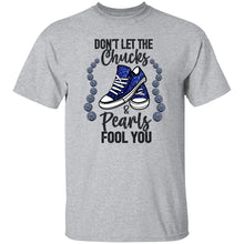 Load image into Gallery viewer, DON&#39;T LET THE CHUCKS FOOL YOU T-SHIRT
