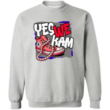 Load image into Gallery viewer, YES WE KAM RED AND BLUE YES WE KAM RED  Sweatshirt
