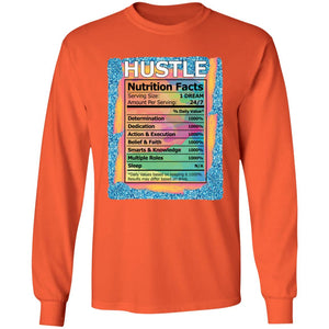 HUSTLE NUTRITION FACTS LONG SLEEVE