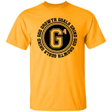 Load image into Gallery viewer, GOD GROWTH GOALS GRIND T-SHIRT
