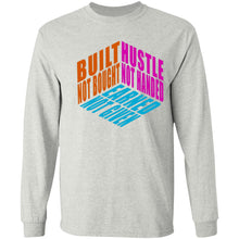 Load image into Gallery viewer, HUSTLE NOT HANDED LONG SLEEVE COLOR CUBE
