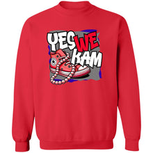 Load image into Gallery viewer, YES WE KAM RED AND BLUE YES WE KAM RED  Sweatshirt
