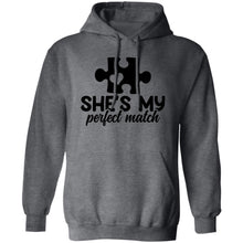 Load image into Gallery viewer, She&#39;s My Perfect match Hoodie
