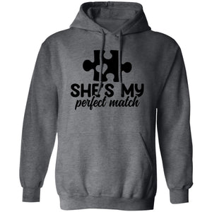 She's My Perfect match Hoodie