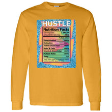 Load image into Gallery viewer, HUSTLE NUTRITION FACTS LONG SLEEVE
