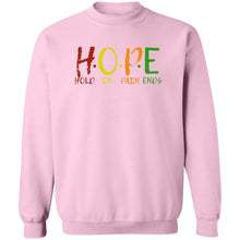 Load image into Gallery viewer, Hold On Pain Ends Sweatshirts
