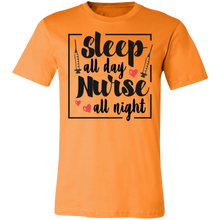 Load image into Gallery viewer, Sleep All Day Nurse All Night - Now Ya Talkin Tees 2
