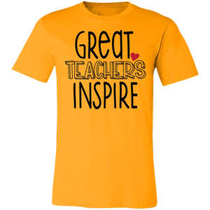 Great Teachers Inspire - Now Ya Talkin Tees 2