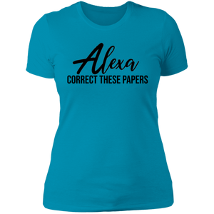 Alexa Correct these Papers