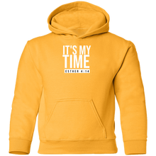 Load image into Gallery viewer, It&#39;s My Time Youth Pullover Hoodie
