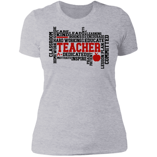 Teacher Word Art - Now Ya Talkin Tees 2