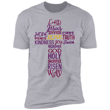 Load image into Gallery viewer, Jesus Wordle SS T-Shirt
