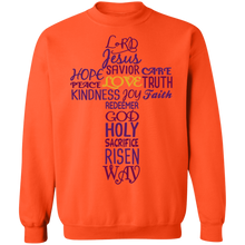 Load image into Gallery viewer, Jesus Wordle Sweatshirt
