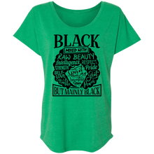 Load image into Gallery viewer, Black Mixed Dolman Sleeve
