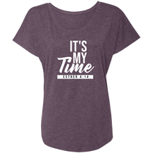 Load image into Gallery viewer, It's My Time Dolman Shirt
