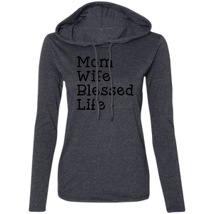 Mom Wife Blessed Life Hoodie