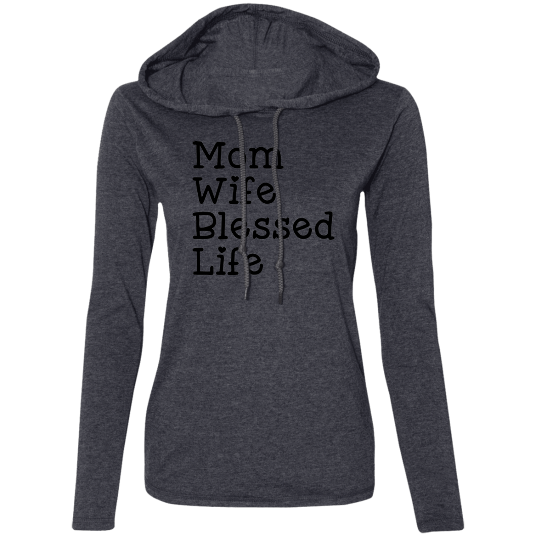 Mom Wife Blessed Life Hoodie