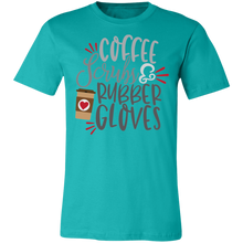 Load image into Gallery viewer, Coffee Scrubs Rubber Gloves - Now Ya Talkin Tees 2
