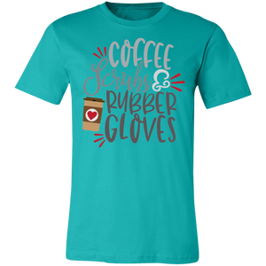 Coffee Scrubs Rubber Gloves - Now Ya Talkin Tees 2