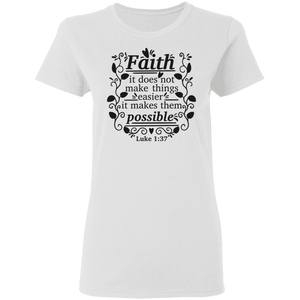 Faith Makes Things Possible - Now Ya Talkin Tees 2