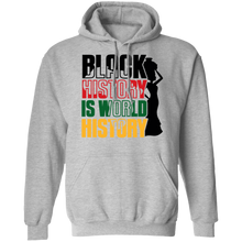 Load image into Gallery viewer, Black History Is World History Hoodie
