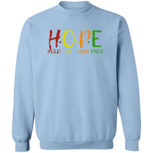 Load image into Gallery viewer, Hold On Pain Ends Sweatshirts
