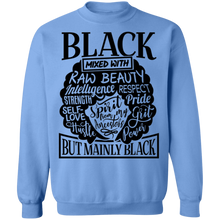 Load image into Gallery viewer, Black Mixed Sweatshirt
