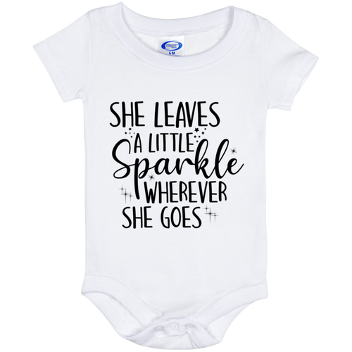 She Leaves A Little Sparkle 6 Month - Now Ya Talkin Tees 2