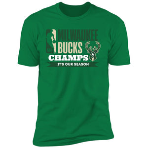 Bucks It's Our Season Premium T-Shirt