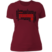 Load image into Gallery viewer, Teacher Word Art - Now Ya Talkin Tees 2
