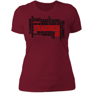 Teacher Word Art - Now Ya Talkin Tees 2