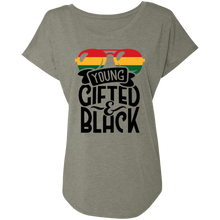 Load image into Gallery viewer, Young &amp; Gifted Dolman Sleeve - Now Ya Talkin Tees 2
