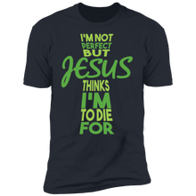 Load image into Gallery viewer, I'm Not Perfect But Jesus SS T-Shirt
