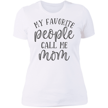 Load image into Gallery viewer, My Favorite People Call Me Mom Boyfriend Tee
