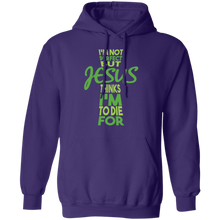 Load image into Gallery viewer, I&#39;m Not Perfect But Jesus Hoodie
