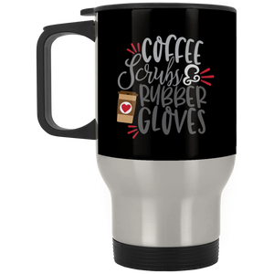 Coffee Scrubs & Rubber Gloves