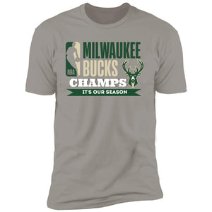 Bucks It's Our Season Premium T-Shirt