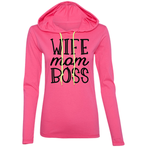 Wife Mom Boss Hoodie