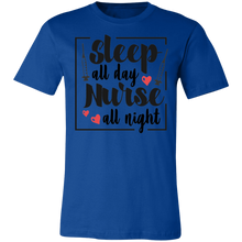 Load image into Gallery viewer, Sleep All Day Nurse All Night - Now Ya Talkin Tees 2
