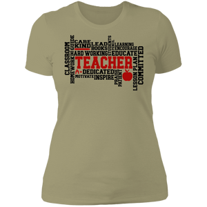 Teacher Word Art - Now Ya Talkin Tees 2