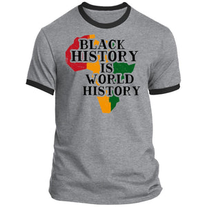 Black History is World Ringer Tee