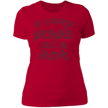 Load image into Gallery viewer, My Favorite People Call Me Mom Boyfriend Tee
