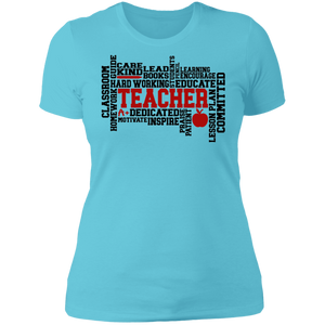 Teacher Word Art - Now Ya Talkin Tees 2
