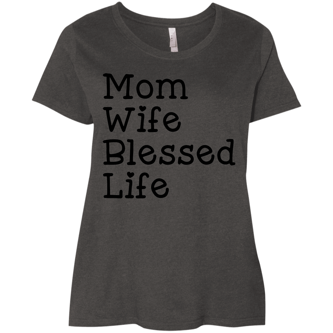Mom Wife Blessed Life-Plus