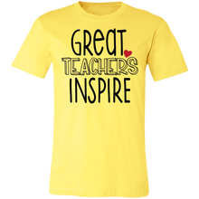 Load image into Gallery viewer, Great Teachers Inspire - Now Ya Talkin Tees 2
