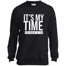 Load image into Gallery viewer, It&#39;s My Time Crewneck Sweatshirt
