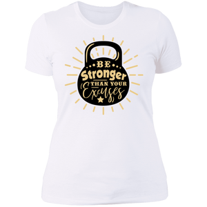 Be Stronger than Your Excuses - Now Ya Talkin Tees 2